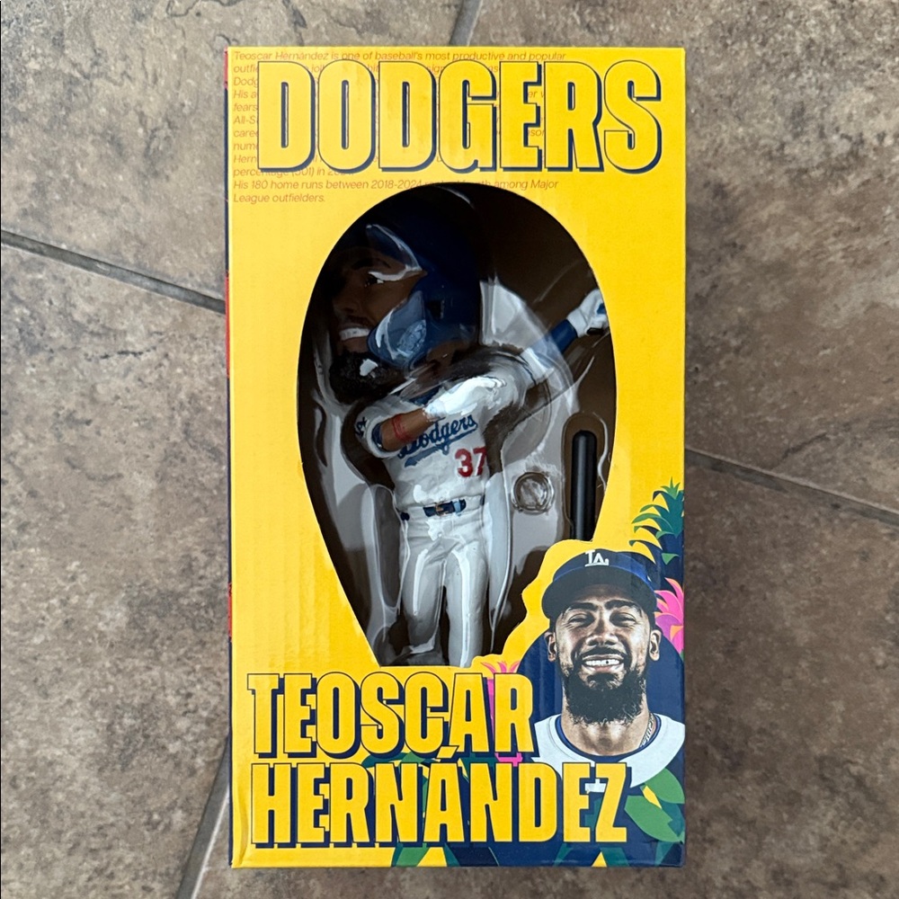 Dodgers Teoscar Hernández Bobblehead